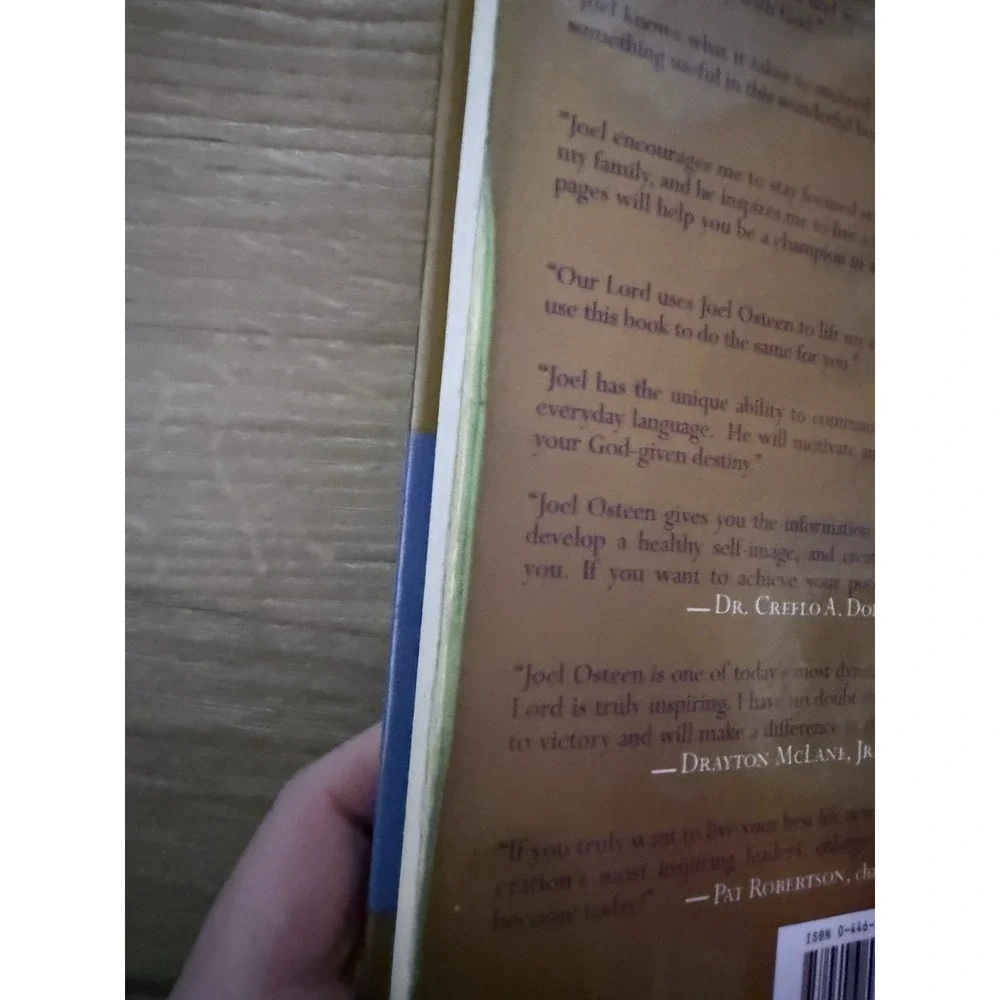 Your Best Life‎ Now Joel Osteen 2004 Hardcover